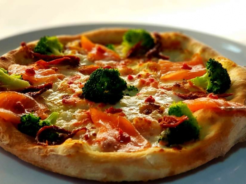 Colori in una pizza